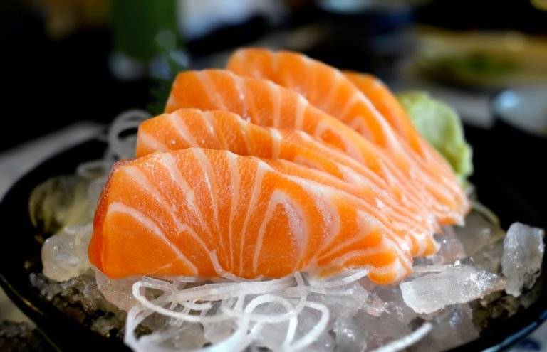 Lachs Sashimi
